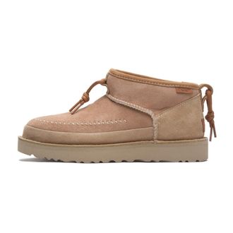 UGG Ultra Mini Crafted Regenerate - Dames - Schoenen - Beige - Maat: 36 EU Katoen