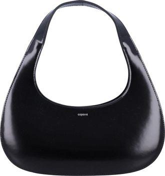 Coperni Slim Swipe Baguette Tas - Dames - Schoudertassen - Zwart - ONE Size - Leer - Tassen