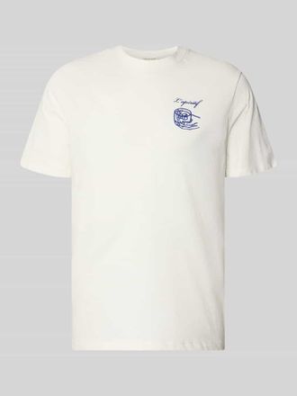 Casual Friday Casual Friday T-Shirt mit Motiv-Print Modell EGEBJERG in Weiss, Gr&ouml;&szlig;e XXXL