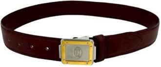 Cartier Pre-owned Vintage Belt - female - Cartier Vintage - Vintage Belts - Red - ONE SIZE - Pre-owned