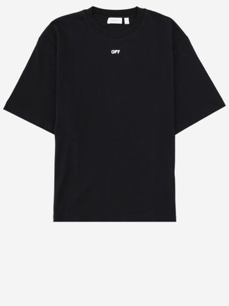 Off-white Gebroken wit katoenen T-shirt met logo