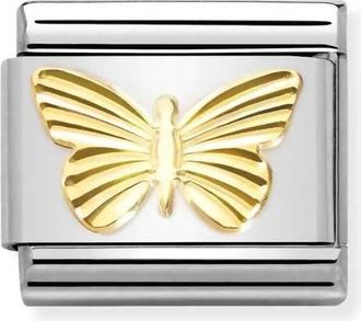 Nomination Womens Animals Links Bracelet In Diamond Butterly