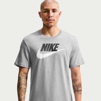 Nike Mens Nike Sportswear T-Shirt in Grey | AR5004-063