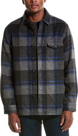 Vintage 1946 Brushed Wool-Blend Shirt Jacket