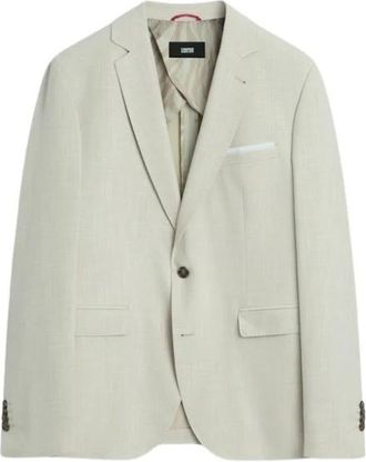 Cinque Cinque, Heren, Jassen, Beige, Maat: 2XL Poliester