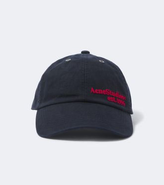 Acne Studios Logo embroidered baseball cap