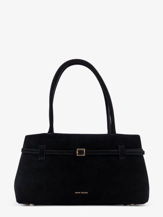 Manu Atelier Borsa a spalla East West Le Cambon in suede - MANU ATELIER - gender_Woman