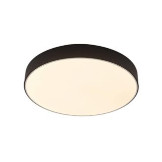 Lindby L&aacute;mpara De Techo Led simera En Negro Pl&aacute;stico - Lindby