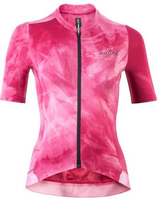 Nalini Tie Dye Jersey Velotrikot f&uuml;r Damen | rosa