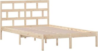 vidaXL 3101213 Bed Frame without Mattress Solid Wood 120x200 cm (810012+814184) vidaXL