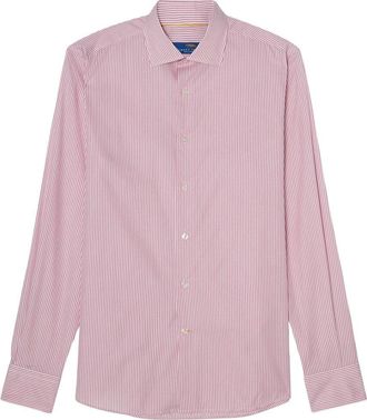 Robert Talbott Reynolds Twill Bengal Dress Shirt