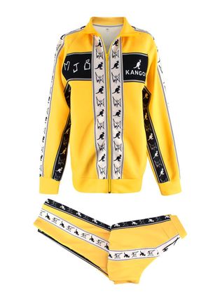 MJB x Kangol Yellow Limited Edition Tracksuit Size XS