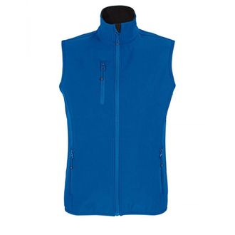 SOLS Dames/Dames Falcon Bodywarmer Softshell met rits (Koningsblauw)