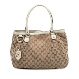Gucci Tweedehands Gg Canvas Sukey Tote