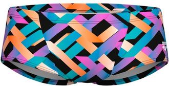 Arena Texture Swim Low Waist Short Badehose f&uuml;r Herren | bunt