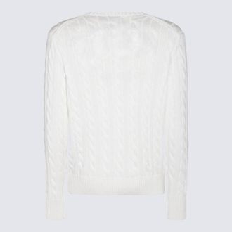 Polo Ralph Lauren Mens Sweaters White _100 % Co