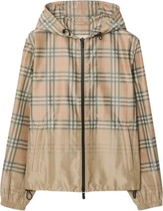 Burberry Jacket E26 - Heren - Zomerjassen - Beige - XL - Jassen