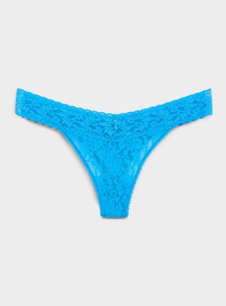 Hanky Panky Womens Stretch lace thong Nylon