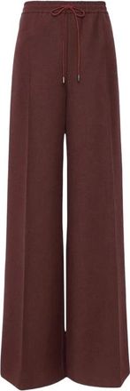 Max Mara Pantalones Slalom - Trousers - Mujer - Rojo - 2XS