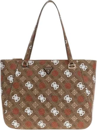 Guess Eliette Toilettas - Dames - Shoppers - Bruin - ONE Size - Tassen