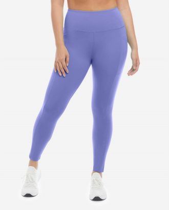 Danskin High Rise Bonded Leggings In Venice Blue