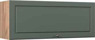 Vicco Pensile Da Cucina Fame-line, Verde-oro Rustico/rovere Dorato, 100 Cm, Vicco