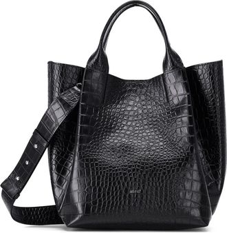 Abro Handbag - Dames - Handtassen - Zwart - ONE Size - Leer - Tassen