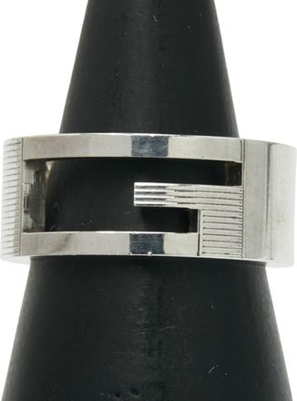 Gucci Silver Silver 925 Band Ring (Pre-Owned)