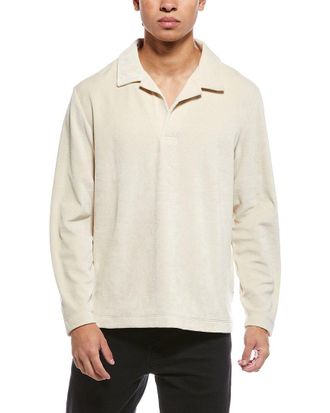 Todd Snyder Todd Snyder Velour Polo Shirt