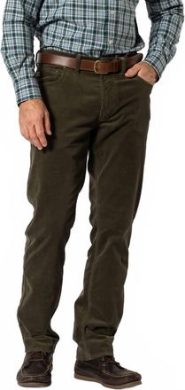 Duck Head Holston Corduroy Five-Pocket Pant In Olive