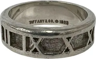 Tiffany & Co. Silver Silver 925 Band Ring (Pre-Owned)