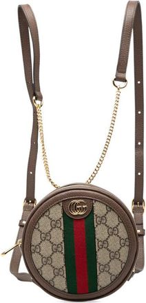 Gucci Pre-owned Gucci Mini GG Supreme Web Ophidia Round Backpack Ladies VYK4GTCSQB0FAGJU
