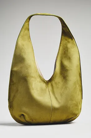 Anthropologie JW PEI Dara Faux Suede Slouchy Bag