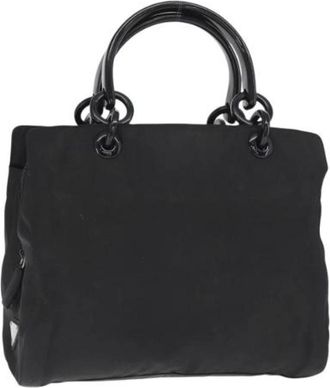 Prada Pre-owned Nylon Handtas - Dames - Vintage Handtas - Zwart - ONE Size - Nylon - Vintage