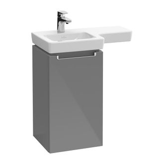 Villeroy & Boch Mueble De Ba&ntilde;o, 350 X 620 X 335 Mm, Modelo Suspendido, En Madera Blanco Brillante