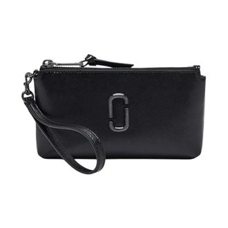 Marc Jacobs Tassen, Dames, Zwart, ONE Size, Leer, Snapshot Wristlet