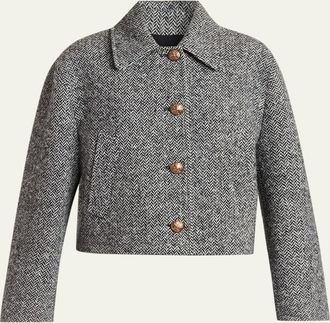 Valentino Garavani Boucle Wool Jacket