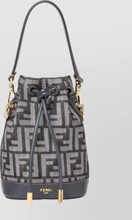 Fendi chic denim shoulder bag