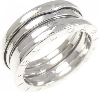 Bulgari White Gold White Gold (18K) Band Ring (Pre-Owned)