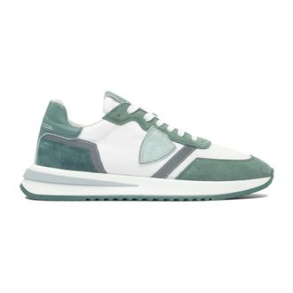 Philippe Model Sneakers, male, Green, 11 UK, Green Trainers for Men Aw25