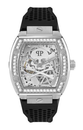 Philipp Plein The $keleton Heren Zwarte Horloge PWBAA1323