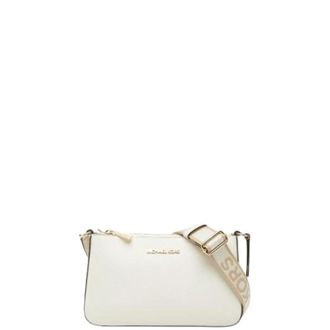 Michael Kors Pre-owned Pouch Shoulder Bag - Dames - Pre-owned - Beige - Maat: ONE Size Leer