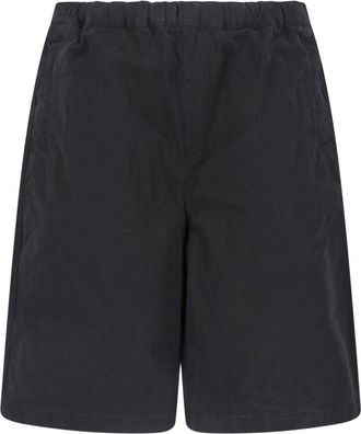 Entire studios Black Relaxed Fit Adjustable Shorts