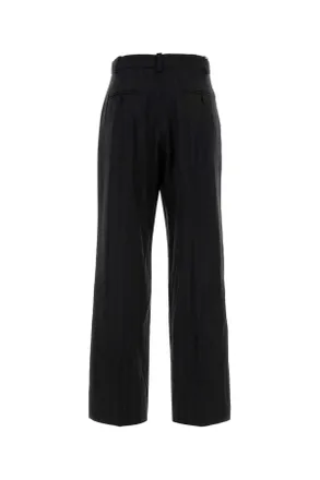 Isabel Marant Wool Trousers - Black