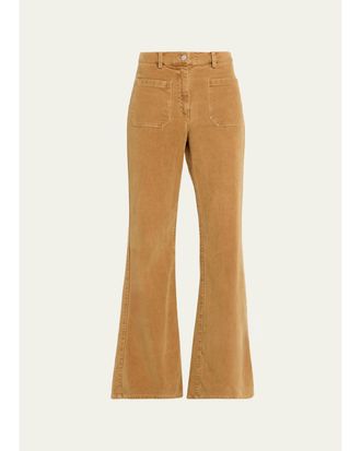 Nili Lotan Florence Flare Denim Jeans
