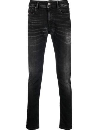 Diesel 1979 skinny jeans - Zwart