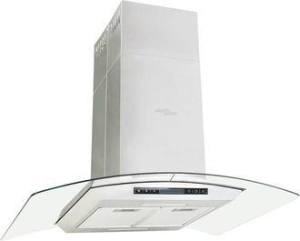 vidaXL Campana Extractora De Techo 90 Cm Pantalla T&aacute;ctil 756 M&sup3;/h Led Vidaxl