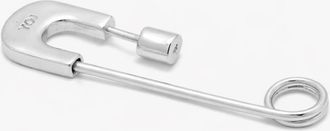 Yoj Pin Hoop Earring in Silver at Nordstrom