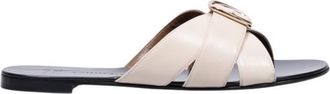 Giuseppe Zanotti Geraldhine Leather Slides, Brand Size 36 ( US Size 6 )