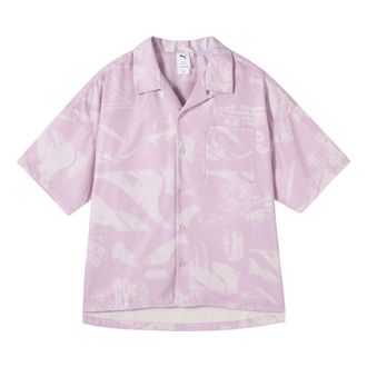 Puma D Aop Shirt Pink 627749-60